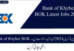 Bank of Khyber BOK Latest Jobs 2024 Apply Online