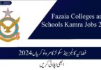 Fazaia Colleges and Schools Kamra Jobs 2024