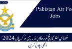 Fazaia Inter College Nur Khan Teaching Jobs 2024