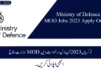 Ministry of Defence MOD Jobs 2023 Apply Online