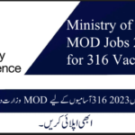 Ministry of Defence MOD Jobs 2023 for 316 Vacancies