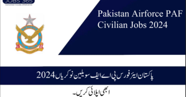 Pakistan Airforce PAF Civilian Jobs 2024 