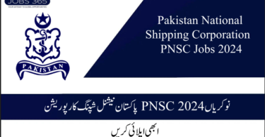 Pakistan National Shipping Corporation PNSC Jobs 2024