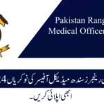 Pakistan Rangers Sindh Medical Officer Jobs 2024