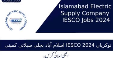 Islamabad Electric Supply Company IESCO Jobs 2024