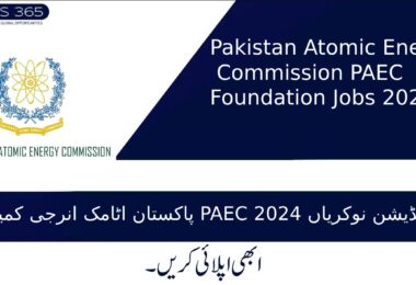 Pakistan Atomic Energy Commission PAEC Foundation Jobs 2024