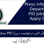 Press Information Department PID Jobs 2024 Apply Online